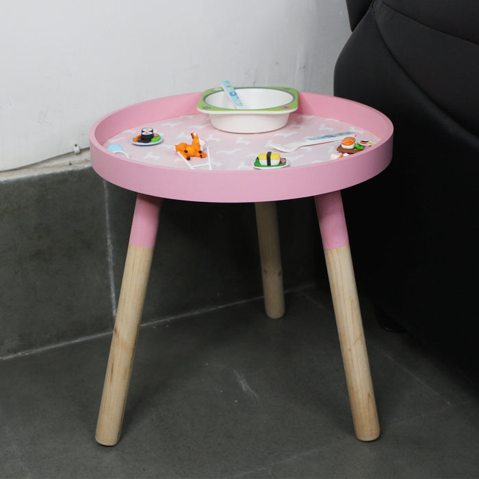 Kids stool in Pink