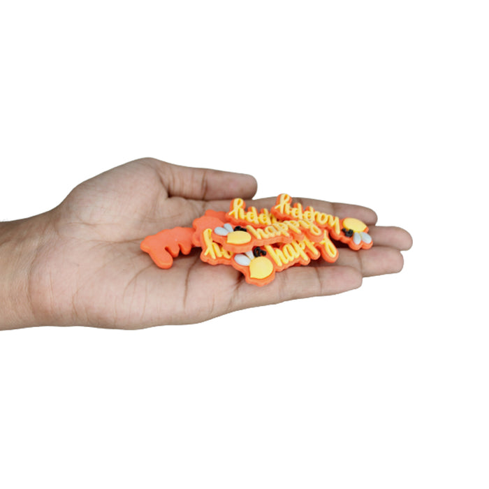 Wonderland Acrylic 3D for DIY Craft - Happy   |Waterproof stickers|Multi-purpose 3D acrylic stickers