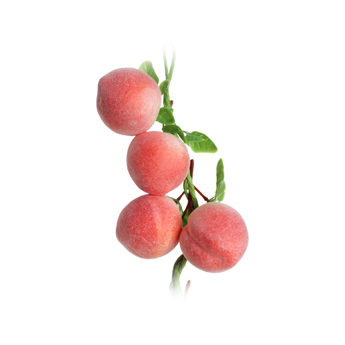 Wonderland Artificial Real Looking Peach String (Set of 2) | Natural Real-looking artificial fruits and vegetables