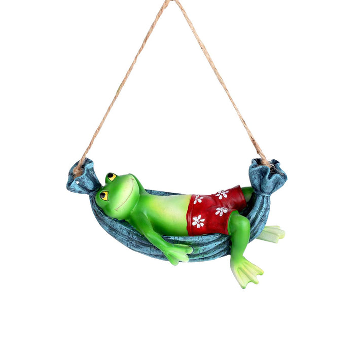 Wonderland The Frog Hammock Hanging item ( Home Decor , Hanging Decor, Kids Room Decor)(Green, Polyester & Polyester Blend)