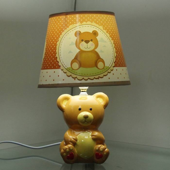 Brown Bear Table/ Night Lamp ( Kids Room Décor)