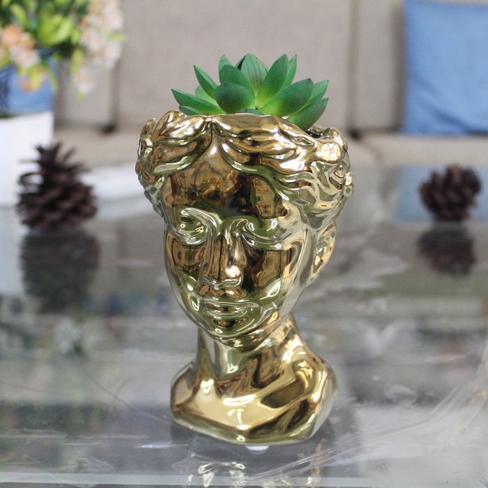 Golden Girl flower vase