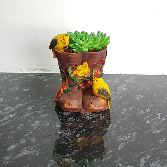 Bird Shoe Planter For Home, Garden and Balcony Decoration