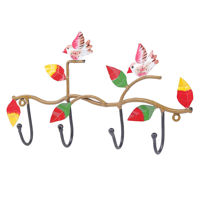 Two Bird with 4 Hooks for Home Decoration