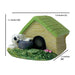 Miniature Toys : (Set of 2) Kennels for Fairy Garden Accessories - Wonderland Garden Arts and Craft