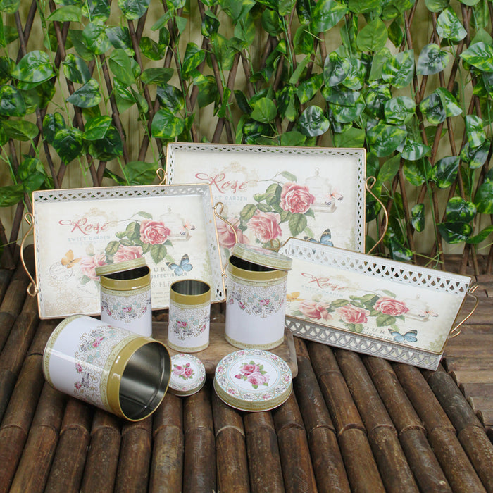 Vinatge Chic Style Trays and Small Containers