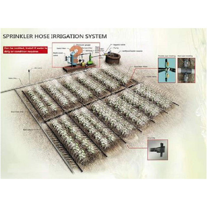 100 M Roll Irrigation Sprinkler Hose (Irrigation system)