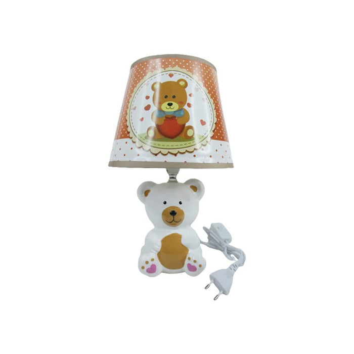 White Bear Table/ Night Lamp ( Kids Room Decor)