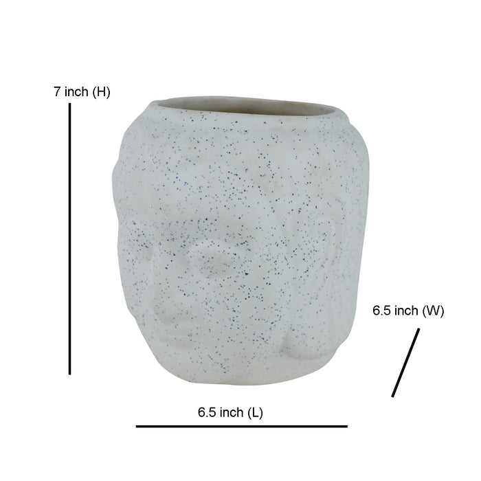 Ceramic planters Big Buddha Head Pot