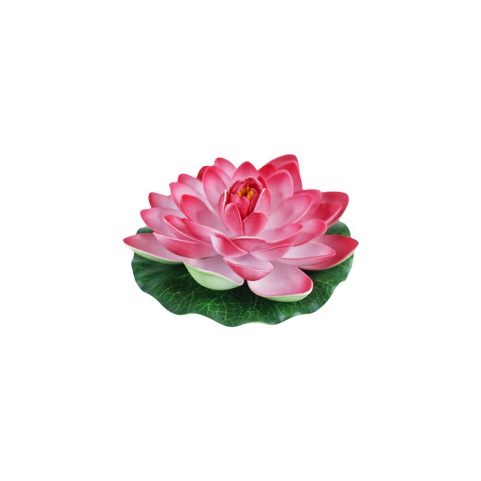 Dark pink Floating lotus Set of 5