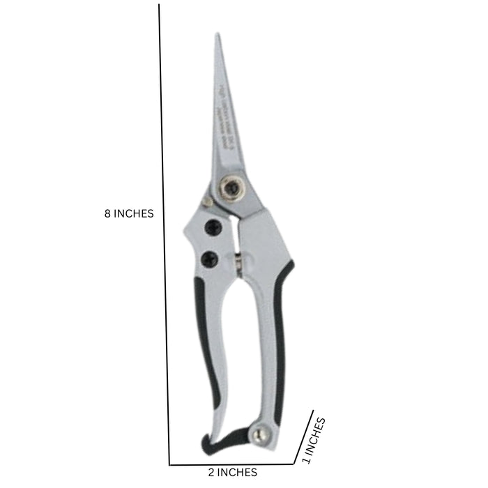 Wonderland Heavy Duty Trimmer Pruning Shears Silver : Garden Tools | Grafting Knifes for Garden, Lawn, Potted Plants