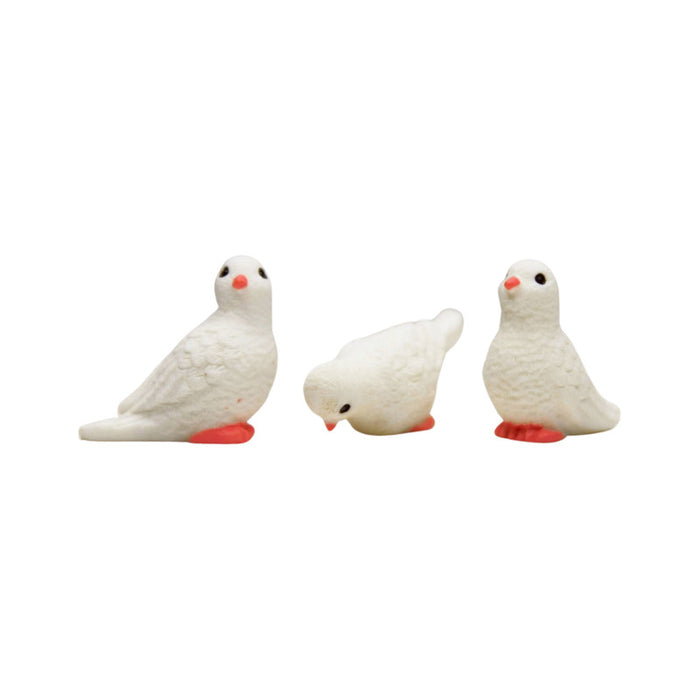 Wonderland imported miniatures ( pack of 6 ) pigeons