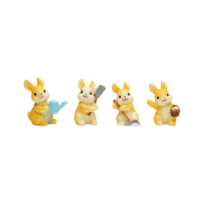 Wonderland imported miniatures ( pack of 4 ) bunny