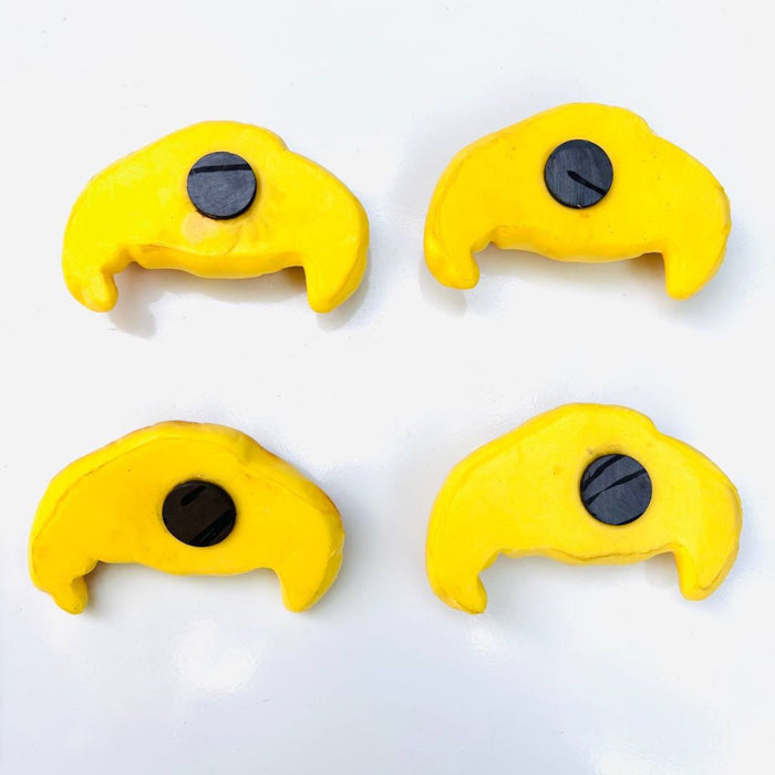 Wonderland set of 4 Artificial Crossiant| Ultimate Bakery &  Faux Food Prop Collection (4-Piece Set)