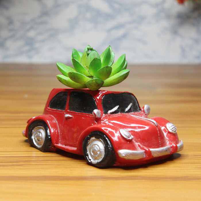 Wonderland Car  Succulent Pot for Small Plants