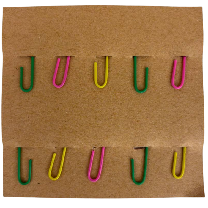 Wonderland Set of 10 Charming  Paper Clips | Colorful & Cute Jumbo Bookmarks for Planners, Diaries, and Scrapbooking