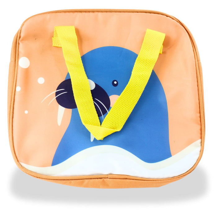 Wonderland Marine Animal design Kids  Lunch Bag|Insulated Bag| Food Carrier| Meal Prep Bag| Cooler Bag.
