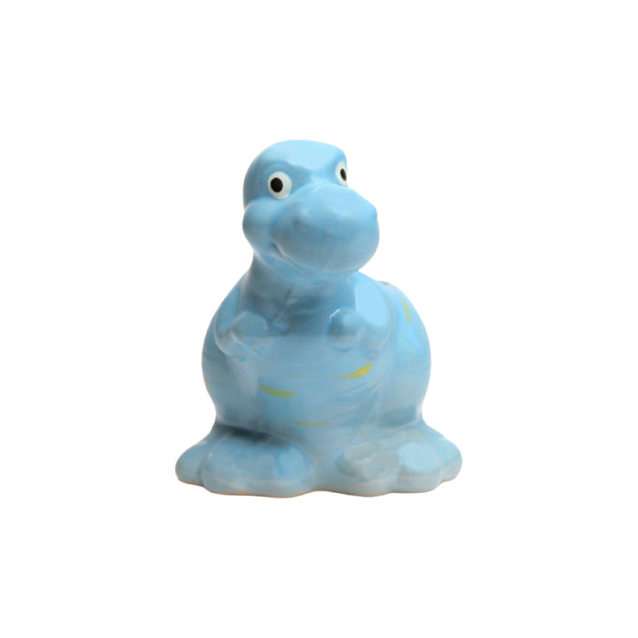 Wonderland ceramic dinasaur in blue| can grow plants directly