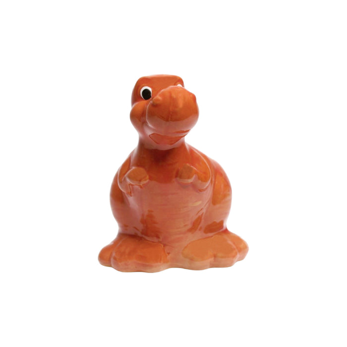 Wonderland ceramic dinasaur in red| can grow plants directly