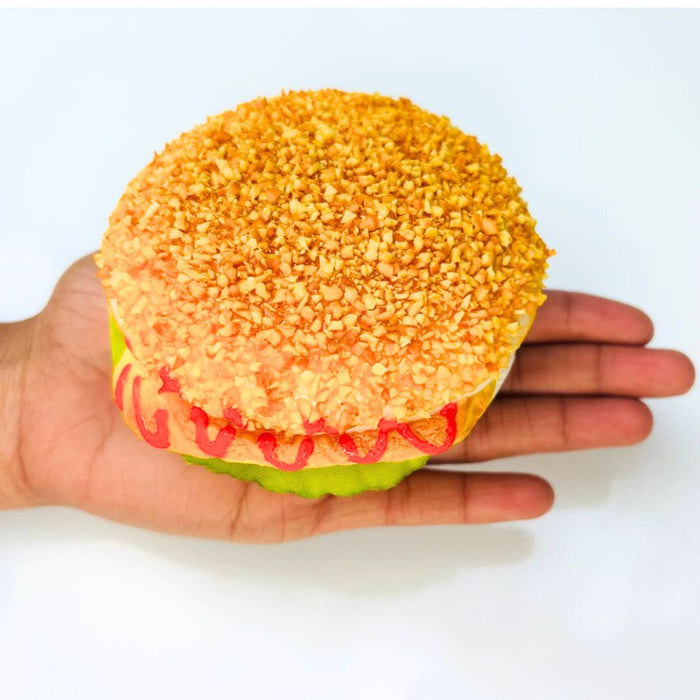 Wonderland set of 6 - Ultra-Realistic Artificial Cheeseburger Model - Sesame Seed Bun Food Display Prop| Fake Food for Display and Décor