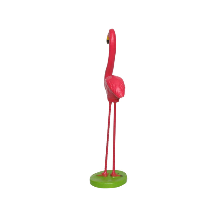 Wonderland (Style 3) pink Flamingo statue