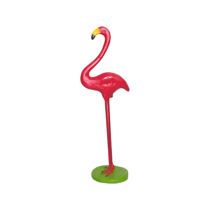 Wonderland (Style 3) pink Flamingo statue