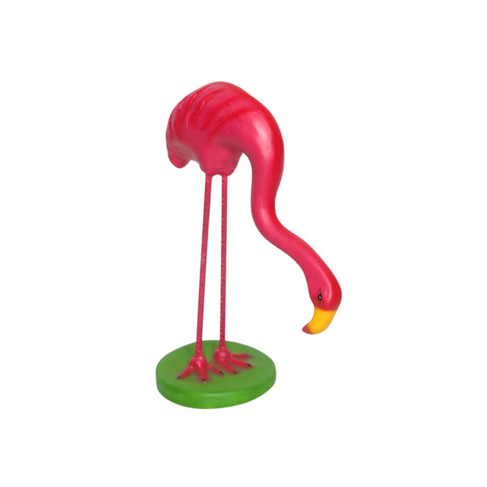 Wonderland (Style 2) pink Flamingo statue