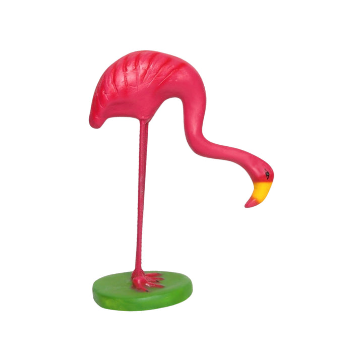 Wonderland (Style 2) pink Flamingo statue