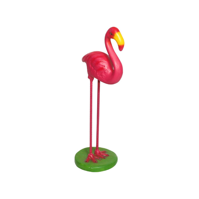 Wonderland (Style 1) pink Flamingo statue