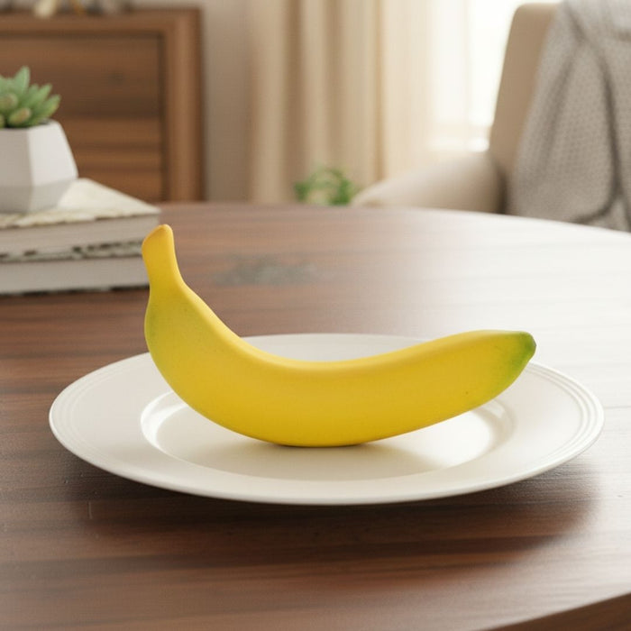 Wonderland set of 6-Artificial  Bananas Fake Fruits | Real Looking Artificial Bananas for Kitchen Table Decoration and Home Decor, Dining Table Display, Hotel Decoration