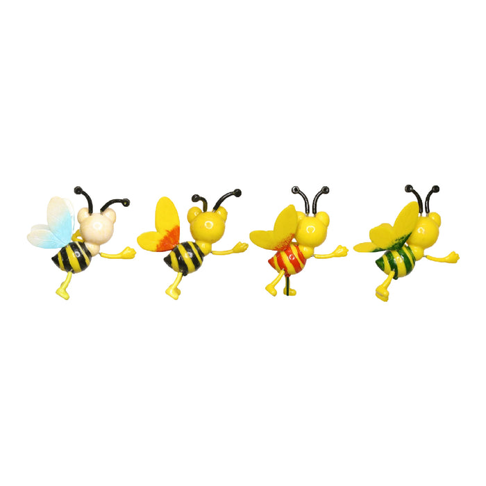 Wonderland ( set of 4) honey bee garden sticks