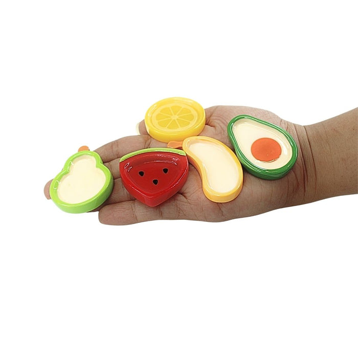 Wonderland mini Miniature Assorted Fruit Slice Ceramic Dishes set