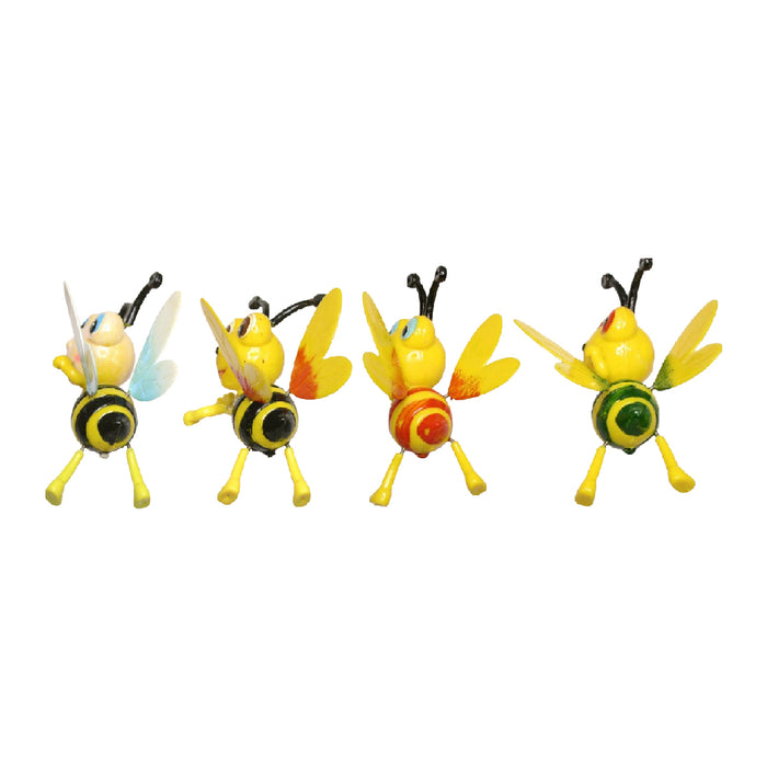 Wonderland ( set of 4) honey bee garden sticks