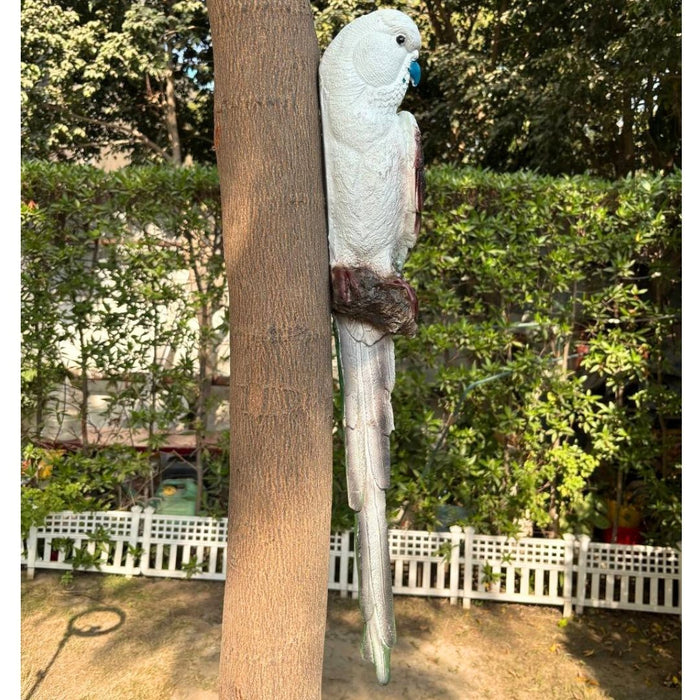 Wonderland Realistic Parrot Bird Figurine | Garden & Home Decoration| Figurine statue for FAIRY GARDEN ACCESSORIES