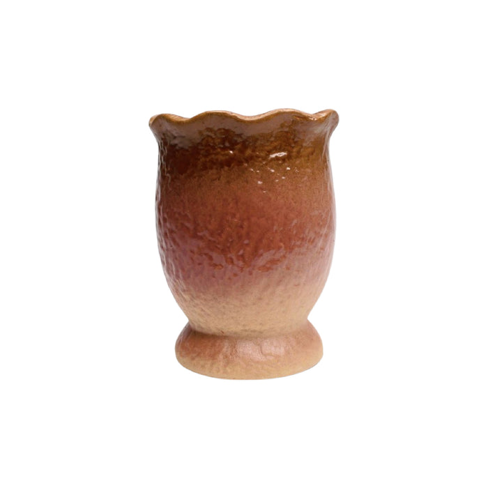 Wonderland imported ceramic pots fo home and garden décor in reddish brown