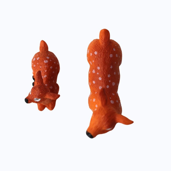 Wonderland set of 2  Fawn & Doe Figurine Set| Resin statue