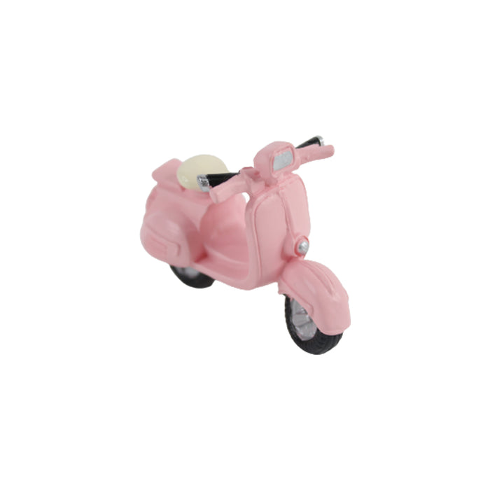 Wonderland Miniature Pink Scooter (set of 6)|Garden Miniatures| Garden tray garden figurine