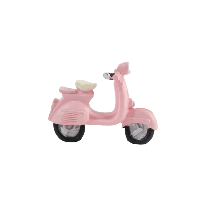 Wonderland Miniature Pink Scooter (set of 6)|Garden Miniatures| Garden tray garden figurine