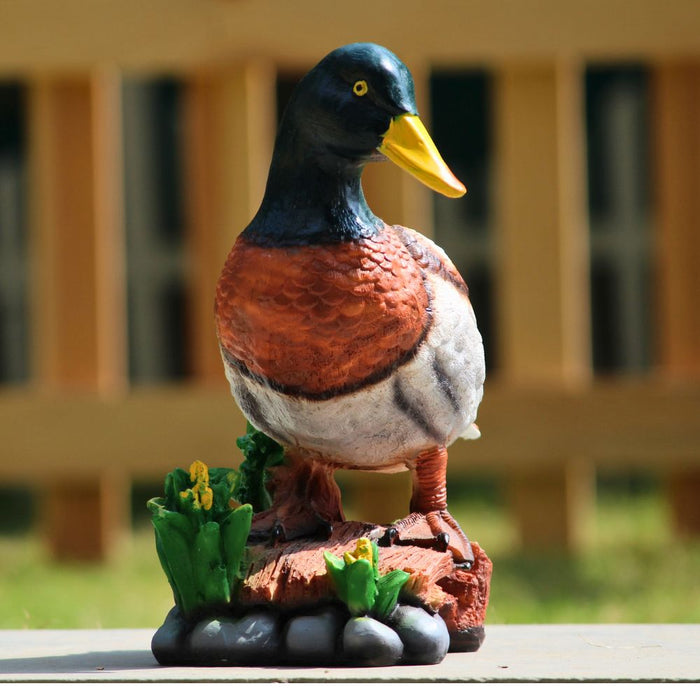 Wonderland Dark Green Duck Statue Home & Garden Statue, Decor, Decoration, Balcony, Gift, Gifting