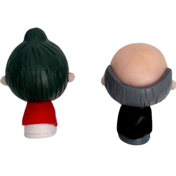 Wonderland Handcrafted Grandparents Miniature Statues – Sweet Elderly Couple Home Decor Figurines for Shelves and Desks| Fairy Garden Accessories, Doll House, DIY Craft, Display (Set of 2)