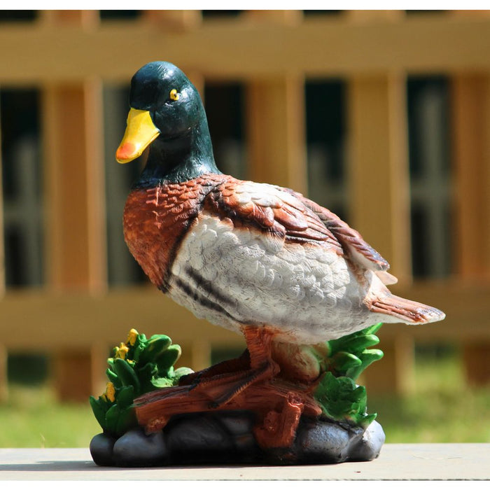 Wonderland Dark Green Duck Statue Home & Garden Statue, Decor, Decoration, Balcony, Gift, Gifting