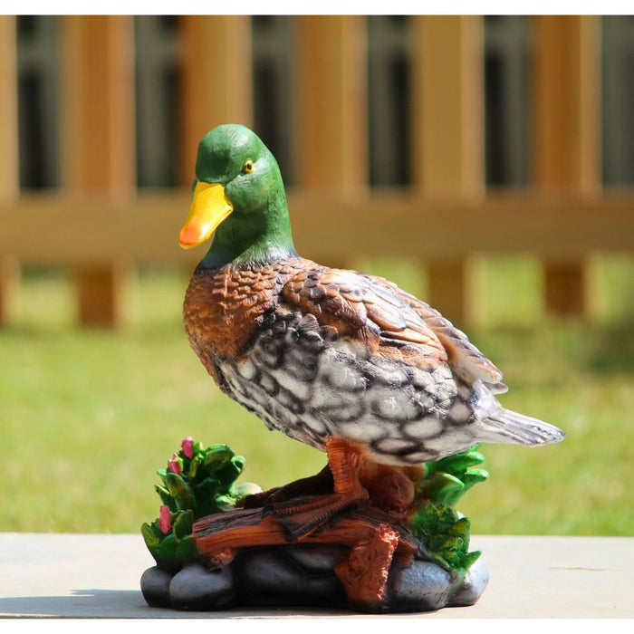 Wonderland Green Duck Statue Home & Garden Statue, Decor, Decoration, Balcony, Gift, Gifting