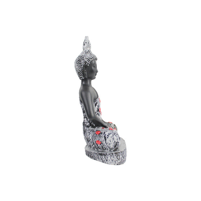 Wonderland Black Buddha  11 INCHES Statue