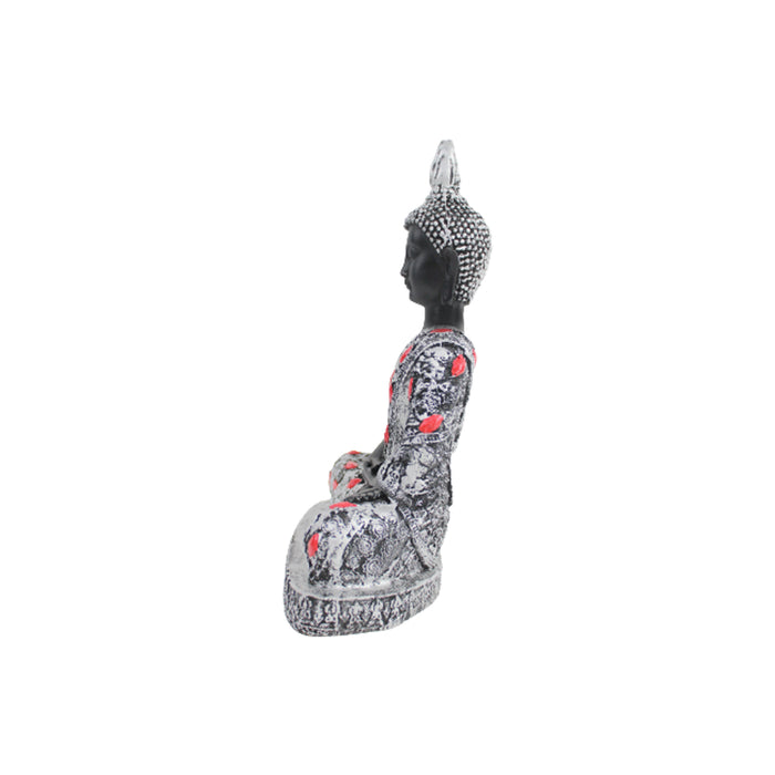 Wonderland Black Buddha  11 INCHES Statue