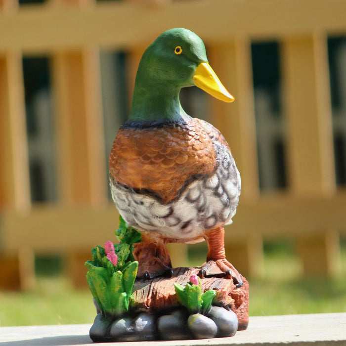 Wonderland Green Duck Statue Home & Garden Statue, Decor, Decoration, Balcony, Gift, Gifting
