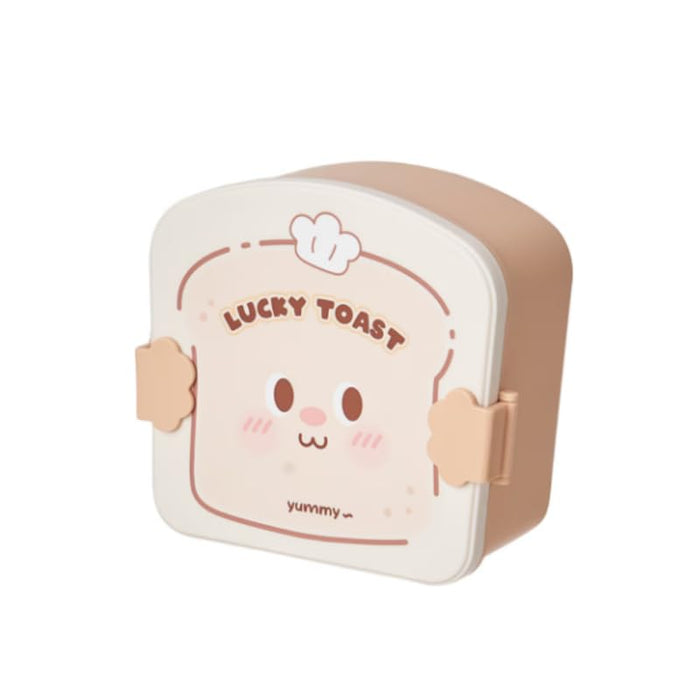 Kids- 1350 ml plastic Lunch Box plastic Box|Leak-Resistant, Lightweight Lunch Container for School & Travel-6x6x3 inch