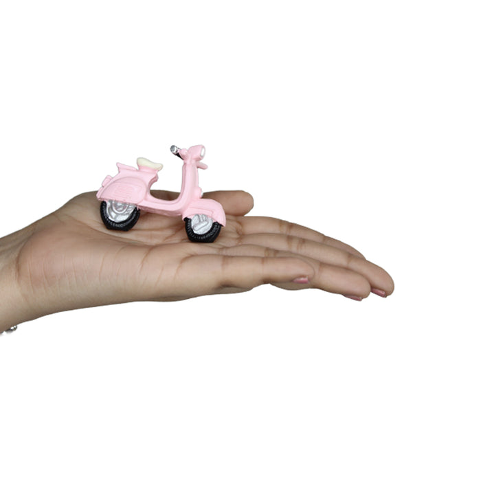 Wonderland Miniature Pink Scooter (set of 6)|Garden Miniatures| Garden tray garden figurine