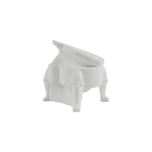 Wonderland Miniature White Piano (set of 6)|Garden Miniatures| Garden tray garden figurine