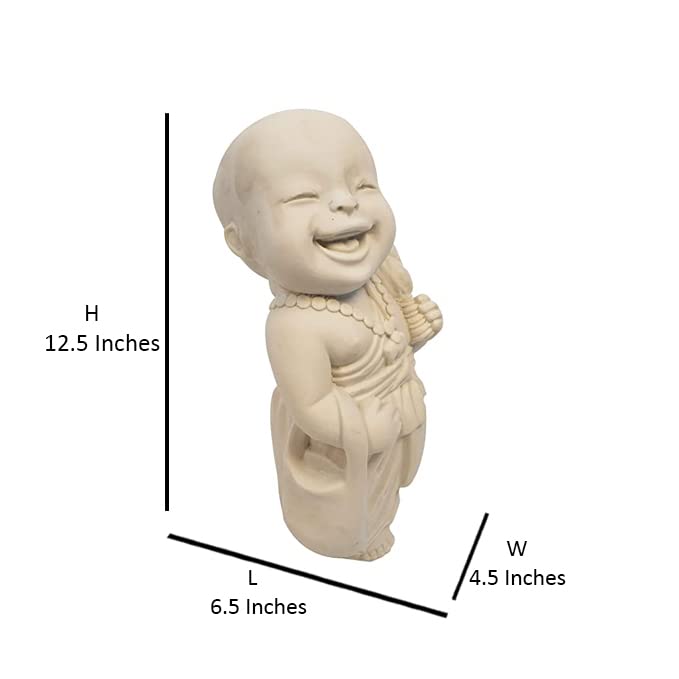 Standing Baby Monk (Buddha Statue, Monk Statue, Garden Statue