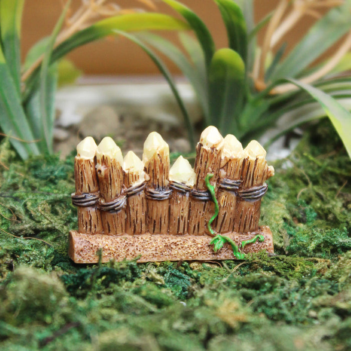 Wonderland imported miniatures ( pack of 4 ) wooden fence